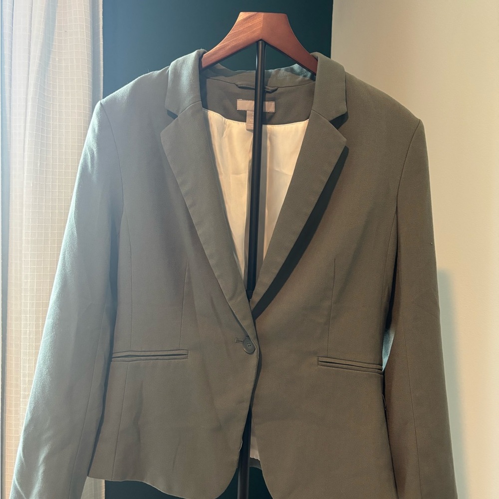 H&M Sage Green Blazer